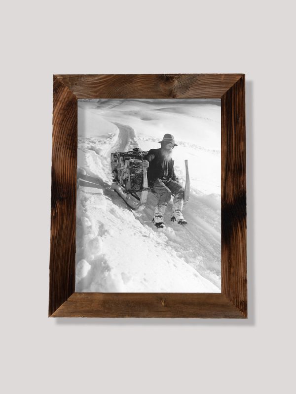 Transport mit Hornschlitten
